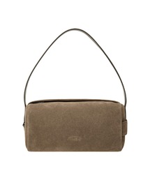 SUEDE BLOCK TOTE BAG