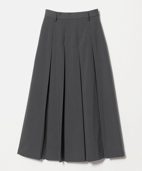BEAUTY&YOUTH UNITED ARROWS(ビューティーアンドユースユナイテッドアローズ)の「ソリッド&ストライプ ワイドプリーツスカート(スカート・レディース・ダークグレー/ブラック・M/XS/S)」の12枚目の写真