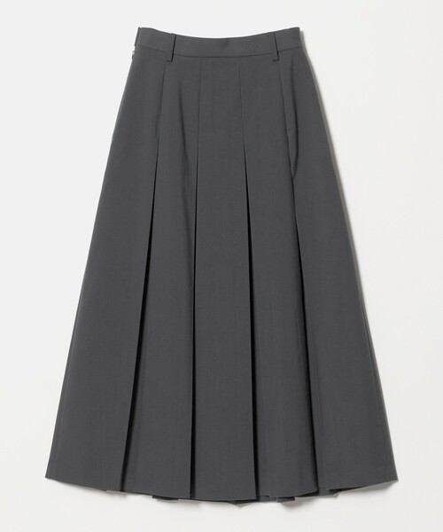 BEAUTY&YOUTH UNITED ARROWS(ビューティーアンドユースユナイテッドアローズ)の「ソリッド&ストライプ ワイドプリーツスカート(スカート・レディース・ダークグレー/ブラック・M/XS/S)」の13枚目の写真