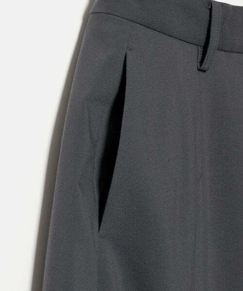 BEAUTY&YOUTH UNITED ARROWS(ビューティーアンドユースユナイテッドアローズ)の「ソリッド&ストライプ ワイドプリーツスカート(スカート・レディース・ダークグレー/ブラック・M/XS/S)」の15枚目の写真