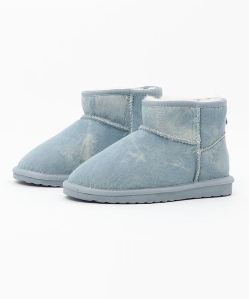 レア色EMU Australia Stinger Denim Micro ブーツ Stinger Micro - emuUS