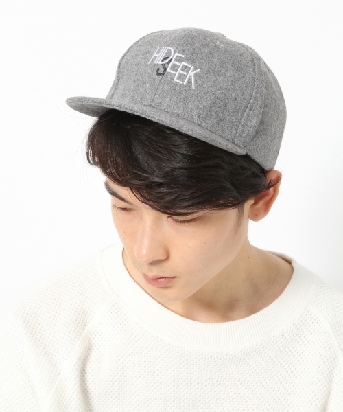 GLOBAL WORK（グローバルワーク）の「メルトンカラーベースボールキャップ/727837（キャップ・メンズ・グレー/ブラック/ベージュ/ネイビー・FREE）」の3枚目の写真