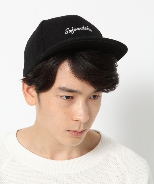 GLOBAL WORK（グローバルワーク）の「メルトンカラーベースボールキャップ/727837（キャップ・メンズ・グレー/ブラック/ベージュ/ネイビー・FREE）」の2枚目の写真