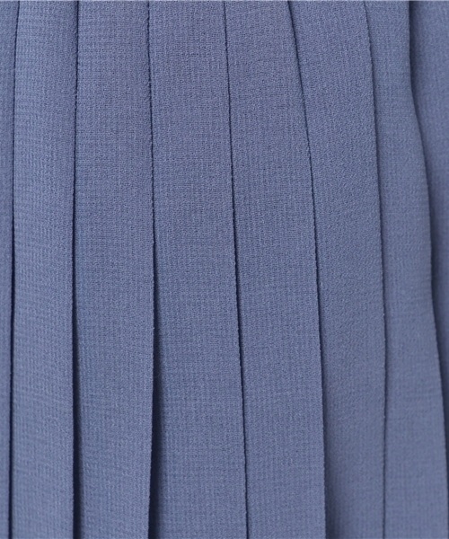 MERLOT（メルロー）の「シフォンプリーツミモレスカート575-7527TK（スカート・レディース・ブルー/ピンク/ベージュ/アイボリー/ブラック/カーキ・FREE）」の13枚目の写真