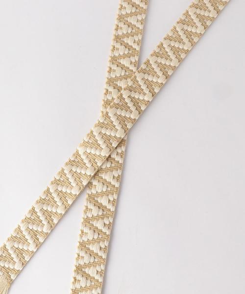 BEAUTY&YOUTH UNITED ARROWS(ビューティーアンドユースユナイテッドアローズ)の「BY ナローベルト ◆(ベルト・レディース・ワインレッド/ブラック/ベージュ・FREE)」の5枚目の写真