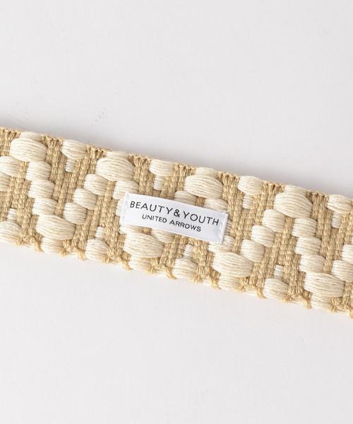 BEAUTY&YOUTH UNITED ARROWS(ビューティーアンドユースユナイテッドアローズ)の「BY ナローベルト ◆(ベルト・レディース・ワインレッド/ブラック/ベージュ・FREE)」の6枚目の写真