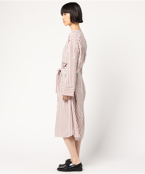 Eldia'lu（エルディアル）の「2wayストライプロングワンピース（ワンピース・レディース・ピンク/グリーン・MEDIUM）」の20枚目の写真