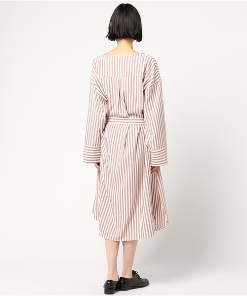 Eldia'lu（エルディアル）の「2wayストライプロングワンピース（ワンピース・レディース・ピンク/グリーン・MEDIUM）」の21枚目の写真