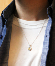 amp japan(AvWp)Moon & Star@Necklace(lbNX)