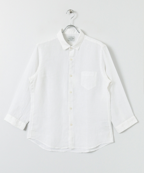 URBAN RESEARCH（アーバンリサーチ）の「UR EUROPEAN LINEN SHIRT（シャツ/ブラウス・メンズ・ピンク/ストライプ/ブルー/ホワイト/グリーン/その他2/その他1/ネイビー/ドット/ライトブルー・LARGE/SMALL/MEDIUM）」の22枚目の写真
