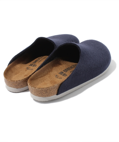 BIRKENSTOCK（ビルケンシュトック）の「【ルームシューズシリーズ】AMSTERDAM/アムステルダム　ダークブルー (WOMEN)（ルームシューズ/スリッパ・レディース・ダークブルー・35/36/37/38/39/40/41/42/43/44/45/46）」の4枚目の写真