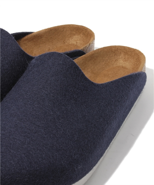 BIRKENSTOCK（ビルケンシュトック）の「【ルームシューズシリーズ】AMSTERDAM/アムステルダム　ダークブルー (WOMEN)（ルームシューズ/スリッパ・レディース・ダークブルー・35/36/37/38/39/40/41/42/43/44/45/46）」の7枚目の写真