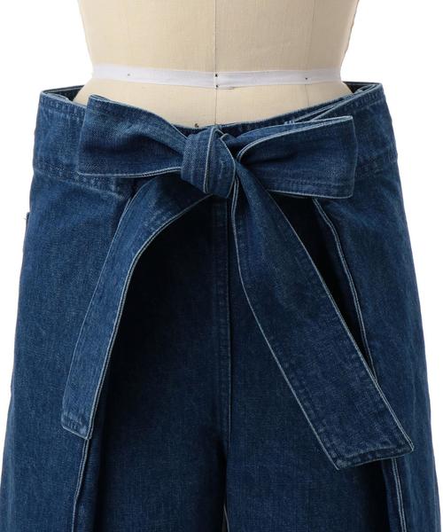 Drawer（ドゥロワー）の「Drawer デニムラップパンツ（その他パンツ