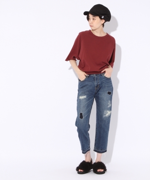 niko and...（ニコアンド）の「オリジナルビッグキャスケット【niko and ...】（キャスケット・レディース・ネイビー/カーキ/ブラック・FREE）」の12枚目の写真