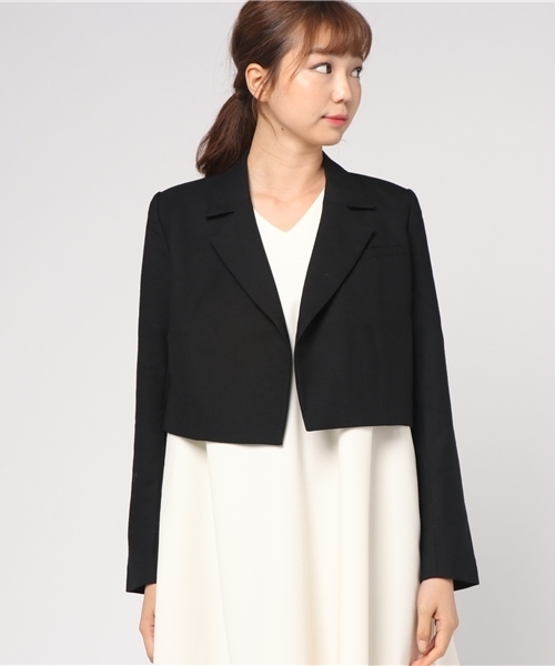 SLY（スライ）の「WOOL SHORT JK（その他アウター・レディース・ブラック/マルチ・1/2）」の10枚目の写真