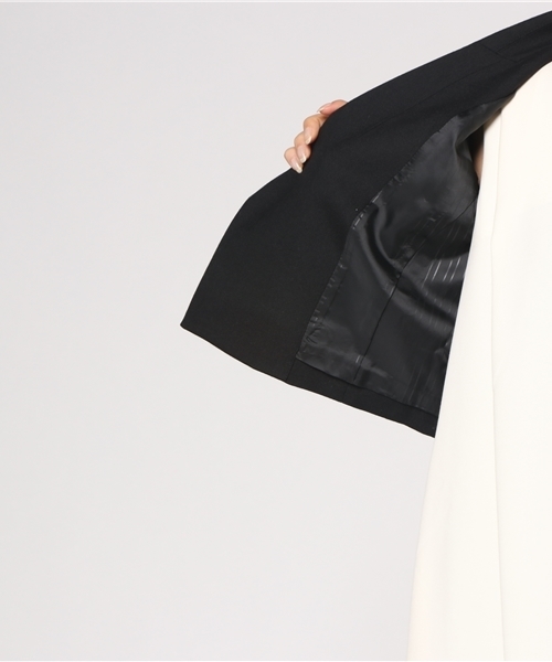 SLY（スライ）の「WOOL SHORT JK（その他アウター・レディース・ブラック/マルチ・1/2）」の8枚目の写真