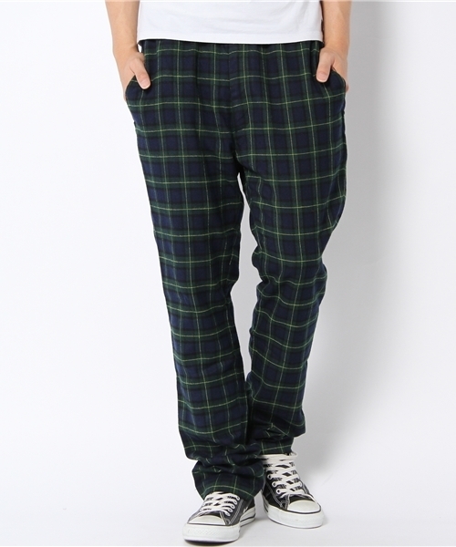 WEGO（ウィゴー）の「タータンチェックスラックス（チノパンツ・メンズ・グリーン/レッド・MEDIUM/LARGE）」の10枚目の写真