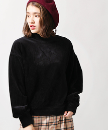 WEGO | WEGO/カットコールハイネックボリュームプルオーバー(スウェット)