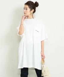 BEAUTY&YOUTH UNITED ARROWS | 【別注】＜AMERICANA＞∴ビッグショートスリーブTシャツ：(Tシャツ/カットソー)