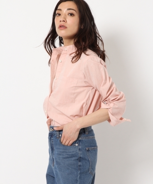 laboratory work（ラボラトリーワーク）の「2wayカシュクールシャツ（シャツ/ブラウス・レディース・ホワイト/ライトグリーン/ネイビー/ライトピンク・MEDIUM）」の8枚目の写真