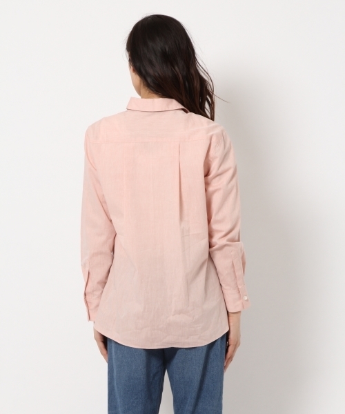 laboratory work（ラボラトリーワーク）の「2wayカシュクールシャツ（シャツ/ブラウス・レディース・ホワイト/ライトグリーン/ネイビー/ライトピンク・MEDIUM）」の11枚目の写真