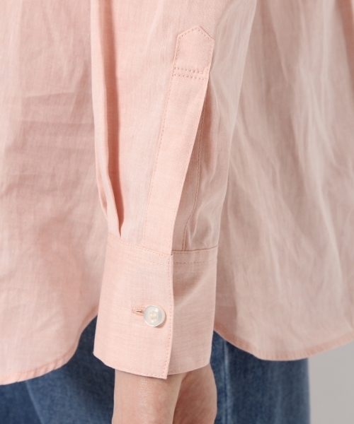 laboratory work（ラボラトリーワーク）の「2wayカシュクールシャツ（シャツ/ブラウス・レディース・ホワイト/ライトグリーン/ネイビー/ライトピンク・MEDIUM）」の19枚目の写真