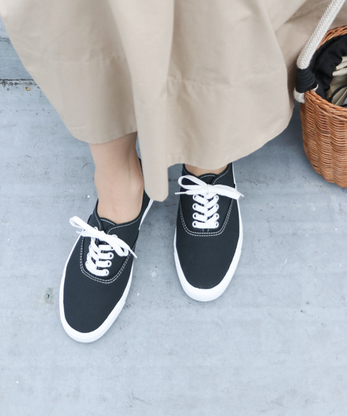 Fork Spoon フォークアンドスプーン の Fork Spoon ムーンスター別注デッキスニーカー スニーカー Wear