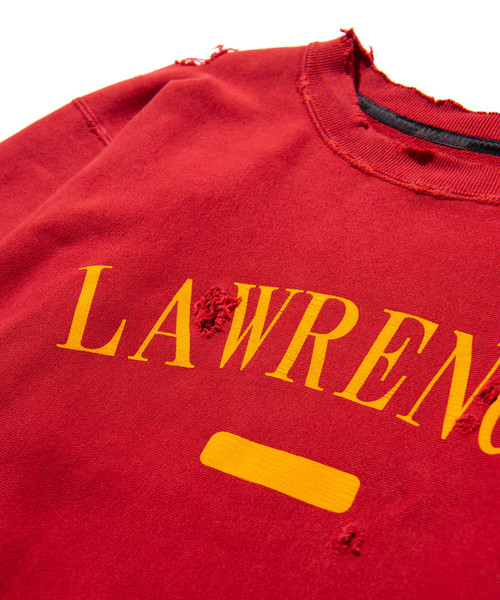 glamb(グラム)の「Richard big sweat / リチャードビッグスウェット(スウェット・メンズ・グレー/ホワイト/レッド/ブラック・1/3/4/2/0)」の8枚目の写真