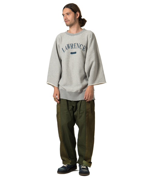 glamb(グラム)の「Richard big sweat / リチャードビッグスウェット(スウェット・メンズ・グレー/ホワイト/レッド/ブラック・1/3/4/2/0)」の11枚目の写真