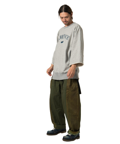 glamb(グラム)の「Richard big sweat / リチャードビッグスウェット(スウェット・メンズ・グレー/ホワイト/レッド/ブラック・1/3/4/2/0)」の12枚目の写真