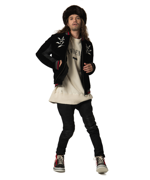 glamb(グラム)の「Richard big sweat / リチャードビッグスウェット(スウェット・メンズ・グレー/ホワイト/レッド/ブラック・1/3/4/2/0)」の13枚目の写真