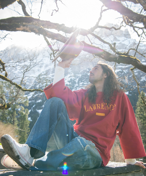 glamb(グラム)の「Richard big sweat / リチャードビッグスウェット(スウェット・メンズ・グレー/ホワイト/レッド/ブラック・1/3/4/2/0)」の19枚目の写真