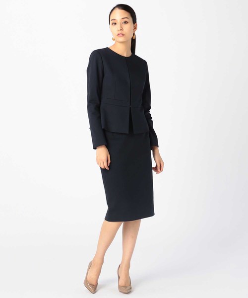 ESTNATION（エストネーション）の「ESTNATION ノーカラーぺプラム