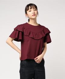 Te chichi TERRASSE | フロントフリルプルオーバー(Tシャツ/カットソー)