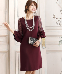 レディースのワンピース ドレス レッド 赤色系 ファッション通販 Zozotown