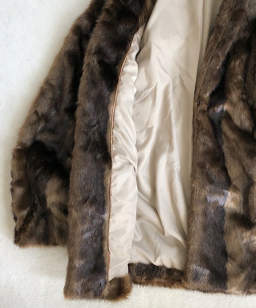TODAYFUL（トゥデイフル）の「TODAYFUL(トゥディフル) ''Fake Minkfur Coat''／フェイクミンクファーコート