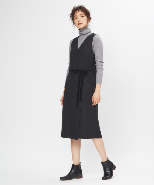 PICHE ABAHOUSE(ピシェ アバハウス)の「【WEB別注】サイドゴアブーツ(ブーツ・レディース・ブラック/ダークブラウン・S/M/L)」の19枚目の写真