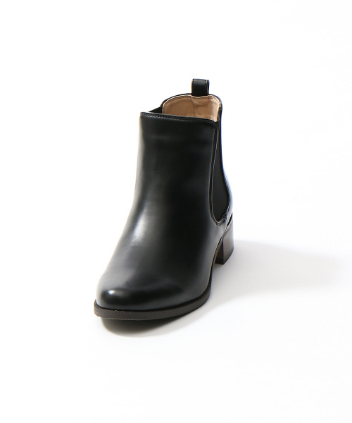 PICHE ABAHOUSE(ピシェ アバハウス)の「【WEB別注】サイドゴアブーツ(ブーツ・レディース・ブラック/ダークブラウン・S/M/L)」の17枚目の写真