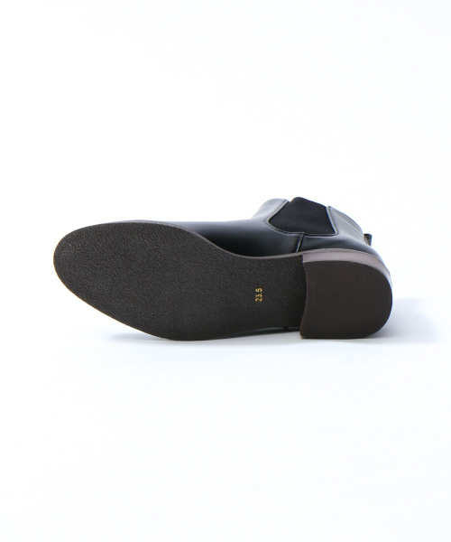 PICHE ABAHOUSE(ピシェ アバハウス)の「【WEB別注】サイドゴアブーツ(ブーツ・レディース・ブラック/ダークブラウン・S/M/L)」の15枚目の写真