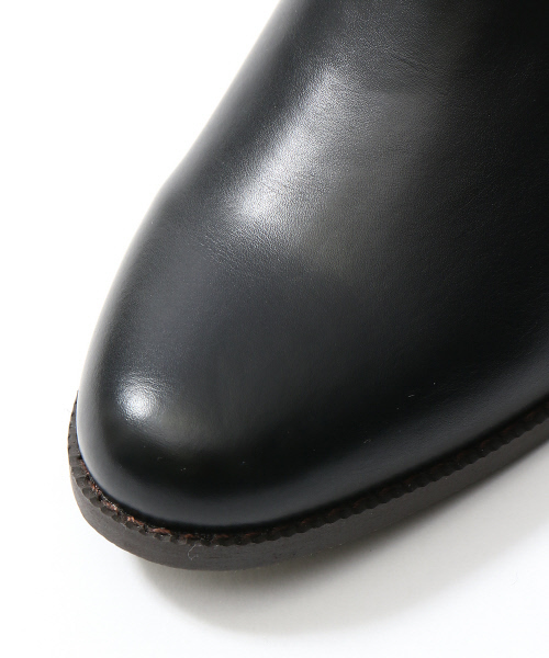 PICHE ABAHOUSE(ピシェ アバハウス)の「【WEB別注】サイドゴアブーツ(ブーツ・レディース・ブラック/ダークブラウン・S/M/L)」の12枚目の写真
