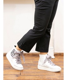 レディースのスニーカー シルバー 銀色系 ハイカット ファッション通販 Zozotown