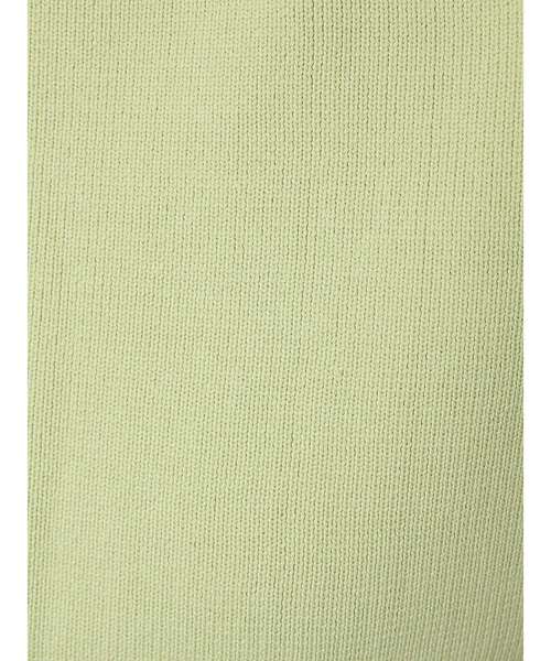 EMODA（エモダ）の「コンパクトＷフロントニット（ニット/セーター・レディース・ホワイト/ブラック/ライム/ブラウン・FREE）」の14枚目の写真