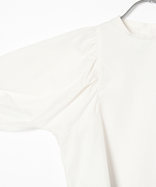 GLOBAL WORK（グローバルワーク）の「【キッズ】パワショルブラウス/823281（シャツ/ブラウス・キッズ・ホワイト/ブラック・SMALL/MEDIUM/LARGE/X-LARGE/XX-LARGE）」の6枚目の写真