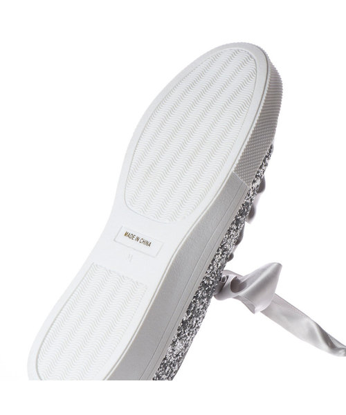 VIVIAN（ヴィヴィアン）の「紐が選べるリボンローテクスニーカー（スニーカー・レディース・ブラック×グレー/シルバー系その他5/その他30/ブラック/ホワイト/レッド系その他2・S/M/L/LL）」の16枚目の写真