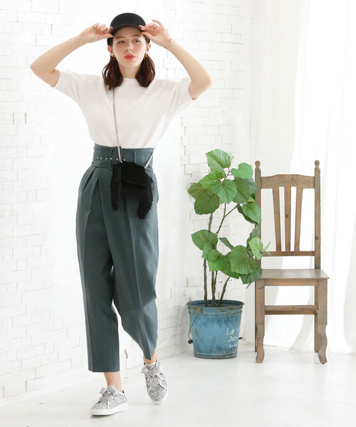 VIVIAN（ヴィヴィアン）の「紐が選べるリボンローテクスニーカー（スニーカー・レディース・ブラック×グレー/シルバー系その他5/その他30/ブラック/ホワイト/レッド系その他2・S/M/L/LL）」の21枚目の写真