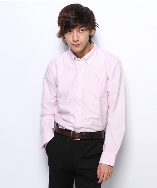 TOMMY HILFIGER（トミーヒルフィガー）の「13FH-FRANKLIN OXFORD SHIRT - CUSTOM FIT（シャツ/ブラウス・メンズ・ホワイト/ブルー/ピンク・LARGE/X-LARGE/MEDIUM/SMALL）」の3枚目の写真