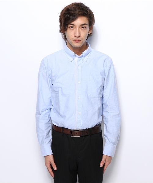 TOMMY HILFIGER（トミーヒルフィガー）の「13FH-FRANKLIN OXFORD SHIRT - CUSTOM FIT（シャツ/ブラウス・メンズ・ホワイト/ブルー/ピンク・LARGE/X-LARGE/MEDIUM/SMALL）」の4枚目の写真