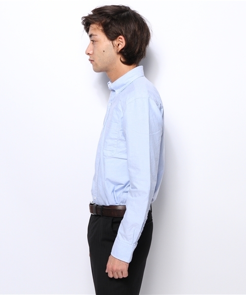 TOMMY HILFIGER（トミーヒルフィガー）の「13FH-FRANKLIN OXFORD SHIRT - CUSTOM FIT（シャツ/ブラウス・メンズ・ホワイト/ブルー/ピンク・LARGE/X-LARGE/MEDIUM/SMALL）」の5枚目の写真