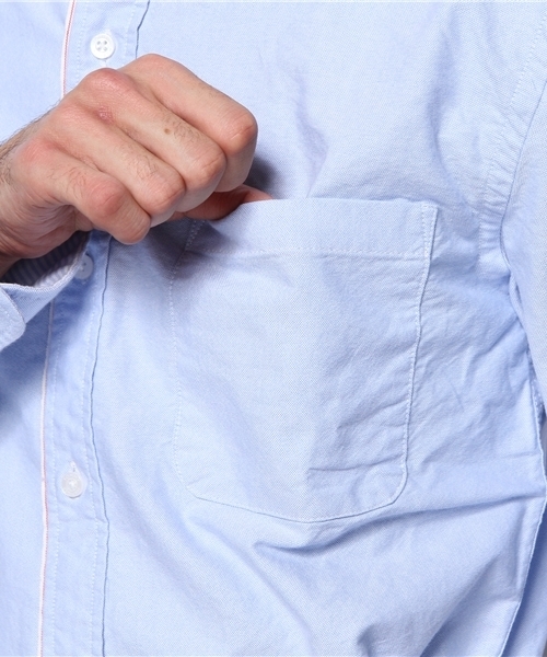 TOMMY HILFIGER（トミーヒルフィガー）の「13FH-FRANKLIN OXFORD SHIRT - CUSTOM FIT（シャツ/ブラウス・メンズ・ホワイト/ブルー/ピンク・LARGE/X-LARGE/MEDIUM/SMALL）」の9枚目の写真