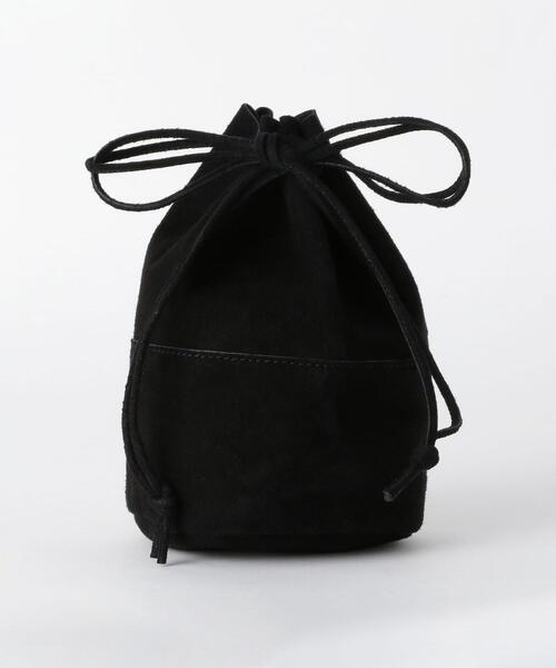 ARTS & CRAFTS(アーツアンドクラフト)の「<ARTS & CRAFTS> P/SUEDE POUCH S/ポーチ(ショルダーバッグ・メンズ・ブラック/ベージュ・FREE)」の1枚目の写真